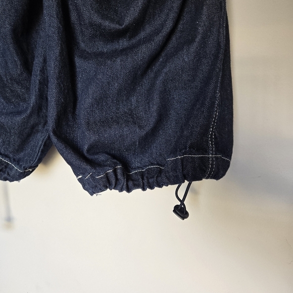 Urban Outfitters BDG Baggy Cargo Balloon Barrel Wide Leg Denim Pant Blue XS - Picture 12 of 16